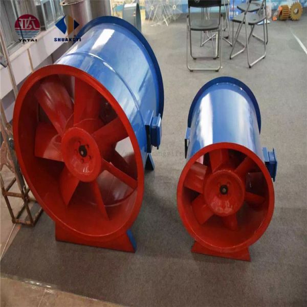 Промышленная вентиляция с противопожарным вентилятором HTF