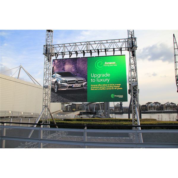 Панель P6 приведенная фиксированной заливки формы 768*768mm алюминиевая на открытом воздухе видео-