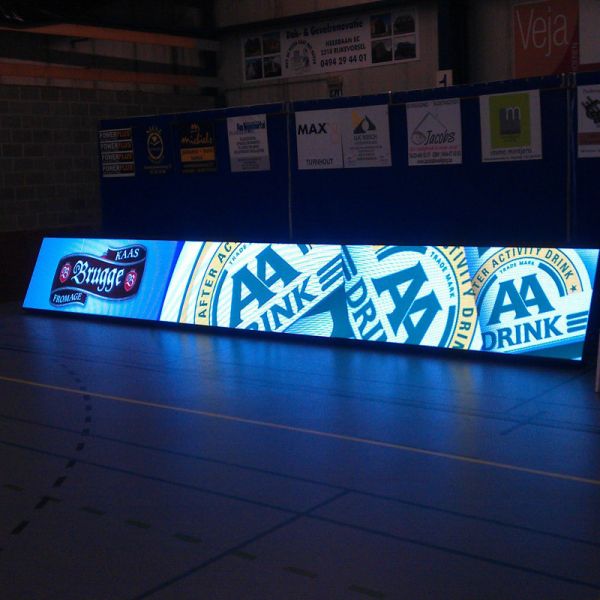 ​P10 Stadium Sports Perimeter LED Display SMD 3535 IP65 Wide Viewing Angle