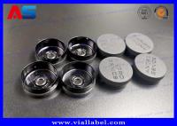Aleta farmacêutica da garrafa 10ml do tampão da parte superior da aleta do roxo 20mm da aprovação do ISO fora dos tampões do tubo de ensaio