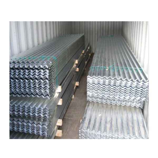 Passivation Treatment Zinc Coated Sheet Roofing Construction Roof Galvanized Corrugated Steel Sheet