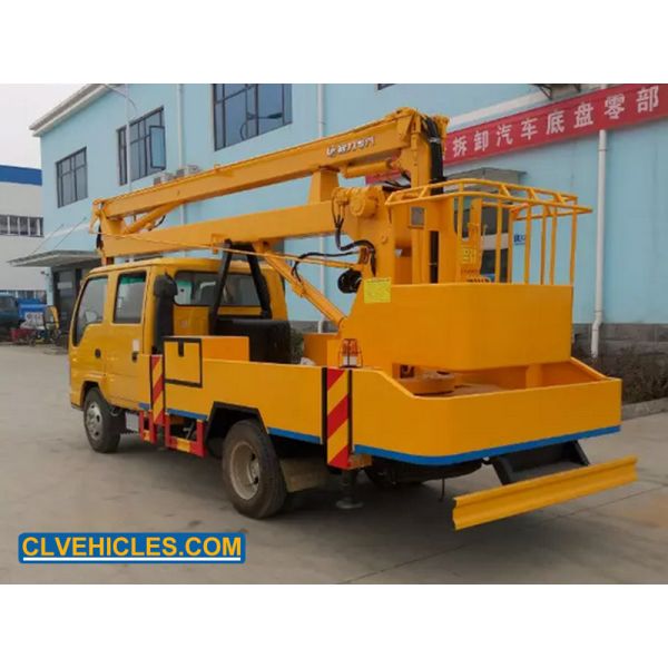 4x2 20m ISUZU Aerial Platform Truck Foldable Knuckle Boom Truck