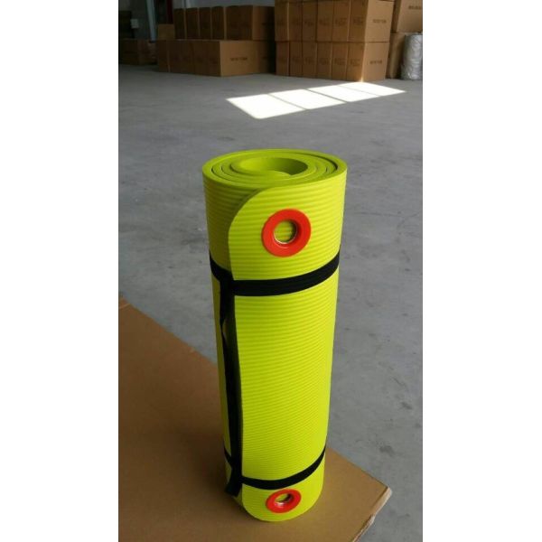 Thick Exercise Yoga Floor Mat Nbr 24 X 71 Inches Great for Camping  Pilates Gymnastics