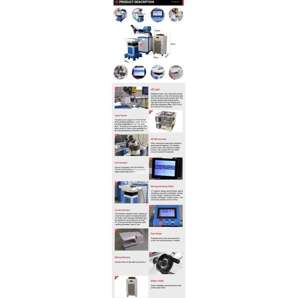 Stable 400W Mould Welding Machine , Multifunctional Mold Repair Welder