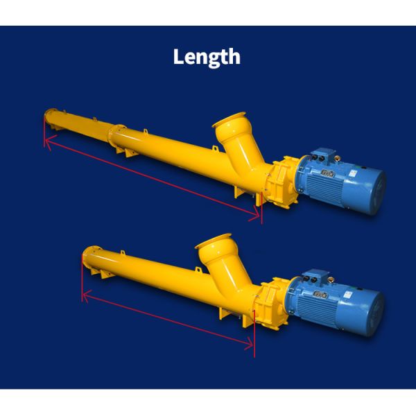 Hopper Screw Conveyor Powder Auger Screw Conveyor For Gravel