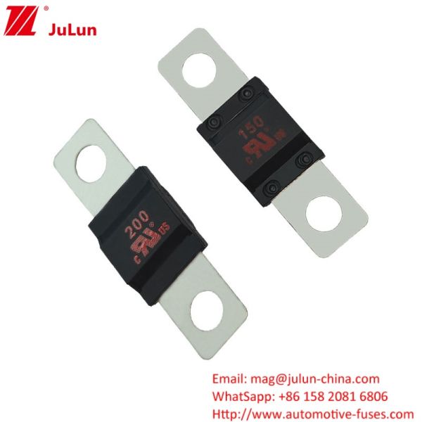 30-200A fusibles de automóviles cuadrados para protección del sistema de energía eléctrica cargador portátil de vehículos eléctricos equipo de audio de automóviles