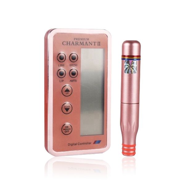 Aluminium Alloy Microblading Charmer Princesses Rose Gold Cosmetic Tattoo Machine