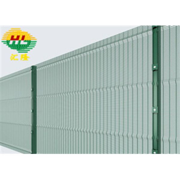 Зеленый цвет сталь безопасностью 5 сваренная ногой Vu проволочной изгороди ясная