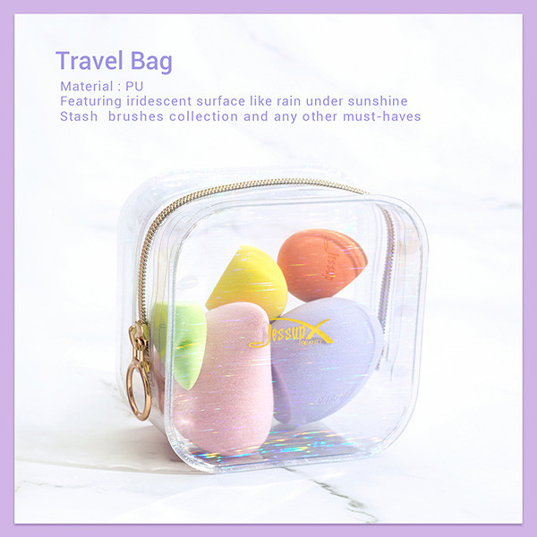 Latex Free Jessup 5pcs Beauty Blender Makeup Puff Sponge