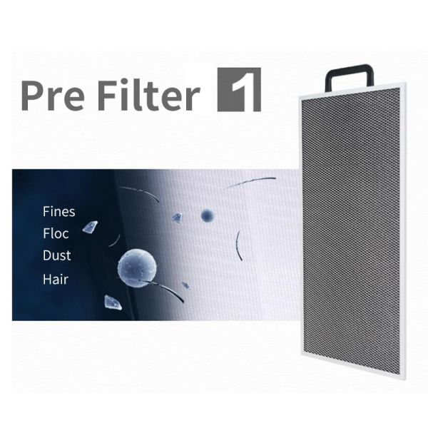 EMC 110W Filter Cotton Air Purifier 800m3/H Carbon Filter