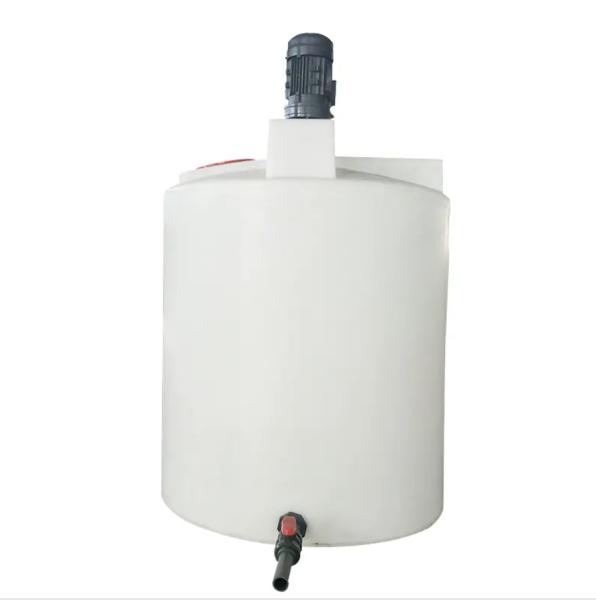 Liquid Mixer Tank For Chemical Industry Homogenizing Heated Blending Vessel