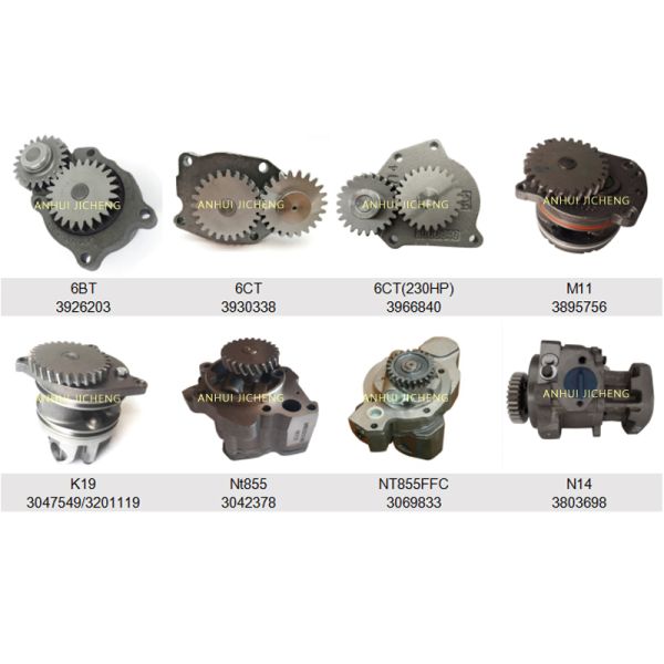 Engine Spare Parts Cummins Lubricating Oil Pump Kit 3803698 For N14 Engine