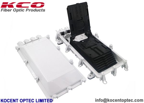 4 Cable Ports Joint Closure Fiber Optic 4 Puerto Optica Fibra NAP Box 256 Hilos Durable