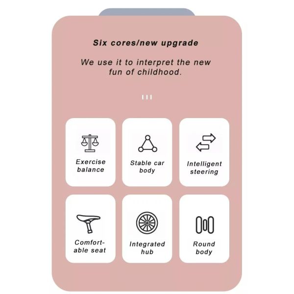 Возраст от 2 до 4 лет Без педалей Популярная езда на машине для детей Мини-велосипед