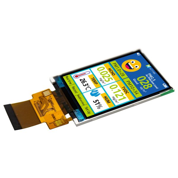 40PIN солнечный свет читаемое TFT 2,4 дюймов, панель TFT-H024A1QVIST8N40 240x320 TFT LCD
