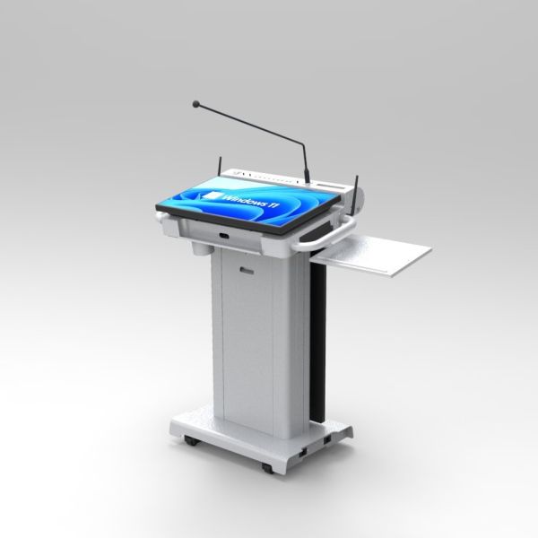 Foldable Smart Lectern with Intel i5 6th Gen Processor and Multi-Language Support for Multimedia Presentations