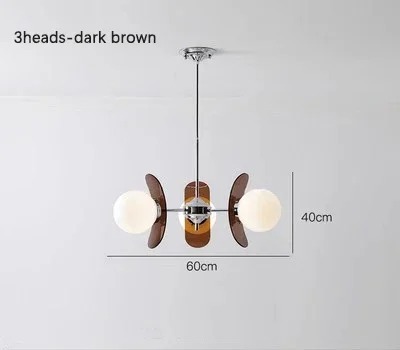 Designer Medieval Magic Bean Dining Table Chandelier Bauhaus Retro Restaurant Chandelier (WH-VP-318)