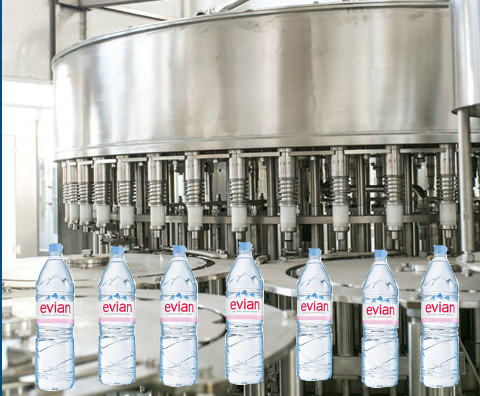 Spring Mineral Pet Drinking Water Bottling Machine 5000BPH Rotary Filling