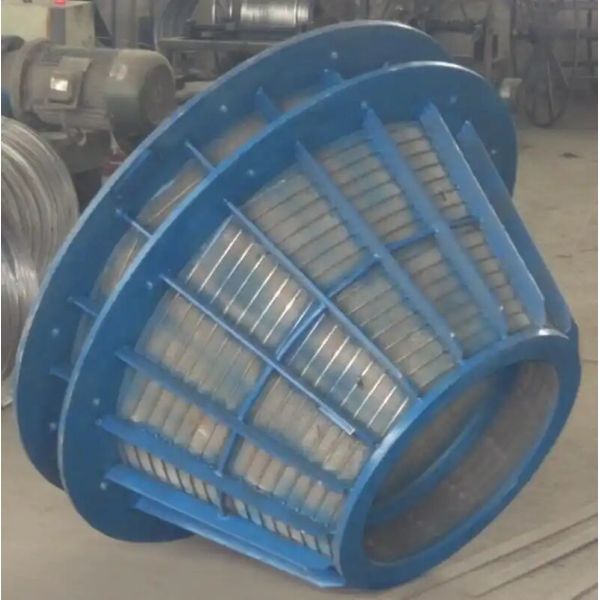 Smooth Mesh Surface Custom Centrifuge Screen Basket Mechanical Metallurgy