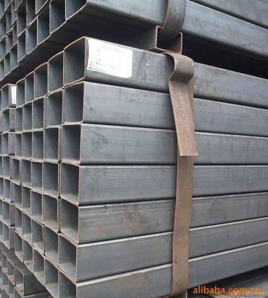 Cold Drawn Rectngle Steel Tube, Rectangular Steel Pipe For Civil Building
