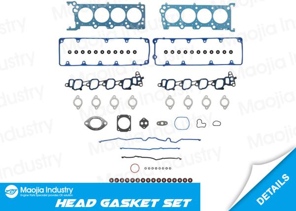Engine Cylinder Head Gasket Set Fits 02 - 04 Ford Mercury V8 4.6 SOHC 16V VIN W, X