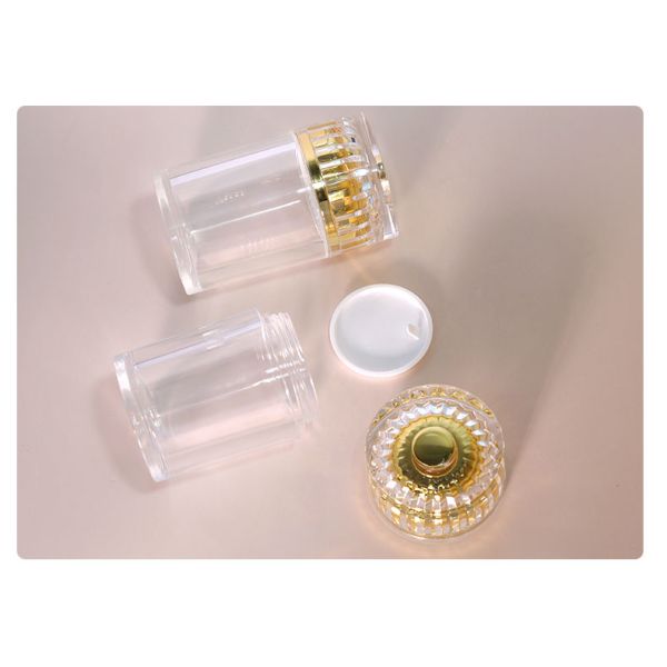 Botella de perfume cuadrada de vidrio de lujo 30ml 50ml 100ml con SPRAYER de bomba Tipo de sellado y manipulación de la superficie de la pantalla de impresión