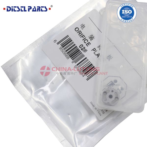common rail injection system in diesel engine orifice plate2# Valve Plate For DENSO Common Rail Injectors 0445120326