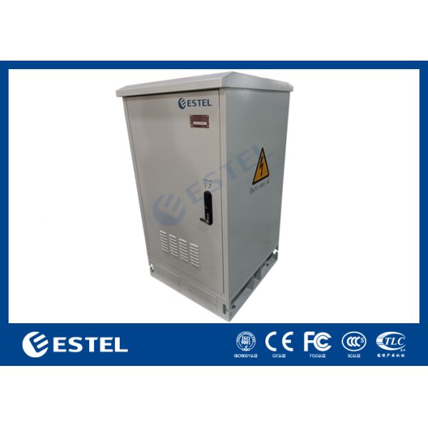 Outdoor Telecom Cabinet With 24kW Telecom Power System, DC Power Supply Rectifiers Telecom Equipment Cabinet