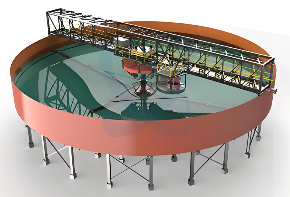 Vertical Gravity Thickener 18 Meter Width 5.5kw Gravity Sludge Thickening Process
