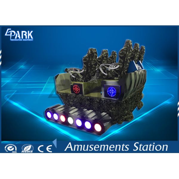 5d 7d 9d 12d VR Cinema Virtual Reality Simulator Tank Battle  Game 6 Seats