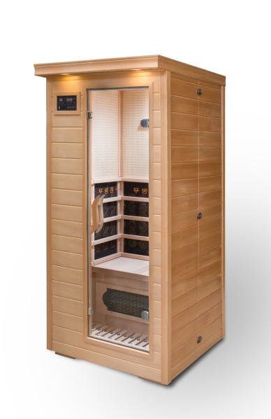 2021 Computer Sauna Home Beauty Detox Sauna Popular Room Eco-friendly Wooden Hemlock Sauna Solid Wood Boiling Water Bath Korea Japan Infrared Far