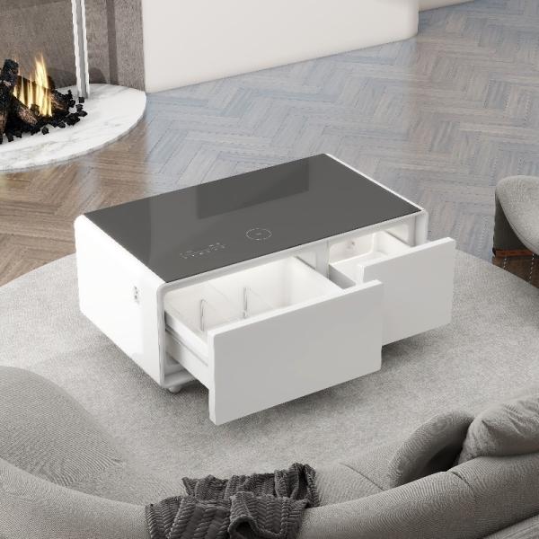 Direct Cooling Refrigeration Type Smart Double Door Mini Bar Fridge for Home
