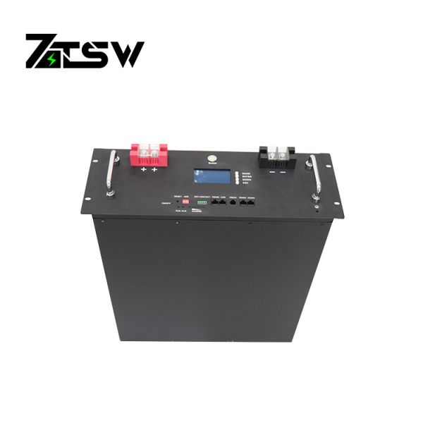 Uso doméstico Bateria de fosfato de ferro de lítio UPS LiFePO4 48V100ah 51,2kwh