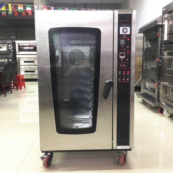 Pastry Table Top Gas Electric Convection Oven Hot Air Oven for Baking Bread and Cake
