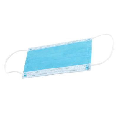 3 - Ply Disposable Face Mask Earloop Breathing For High Filtration And Ventilation Security