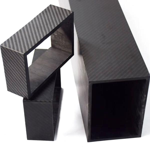 Glossy / Semi / Matte Carbon Fiber Square Rectangular Octagonal Shaped Tube 30x20mm
