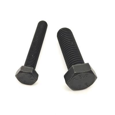 Stainless Steel 8.8 Hex Bolt M8/M10 Semi-Thread IATF 16949 Certified Length 1mm-500mm Black Zinc Plated for Industrial
