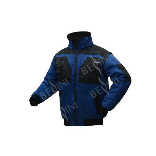 Reflection Tape Hooded Work Coat / Winter Waterproof Suits Workwear