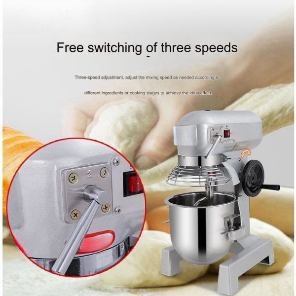 220v 1.1kw Multifunctional Mixer Suitable for Commercial Bakery Bread 5kg Capacity