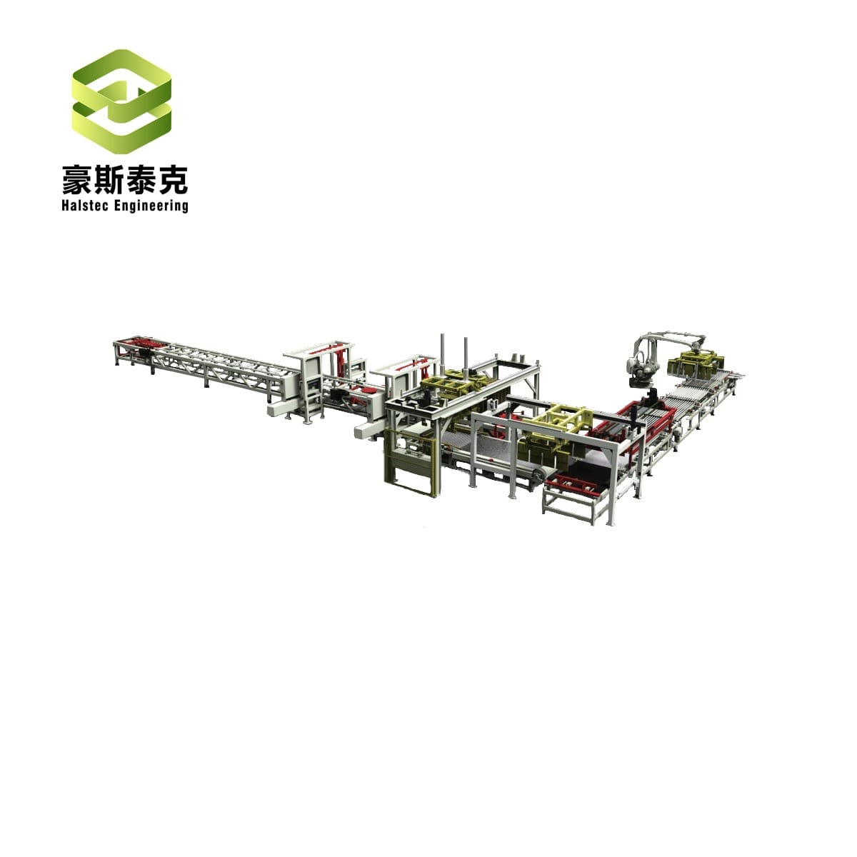 Package Stacked Brick Units brick production line with capacity 8000 to 12000 bricks per hour and continuous operation