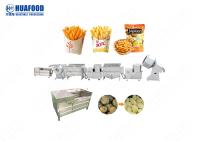 máquina francesa automática Turquia de 100 batatas fritas da planta da máquina da fritada do kg/h