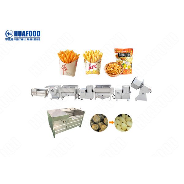 2020 Best Selling Semi-Automatic Potato Chips Processing Machine