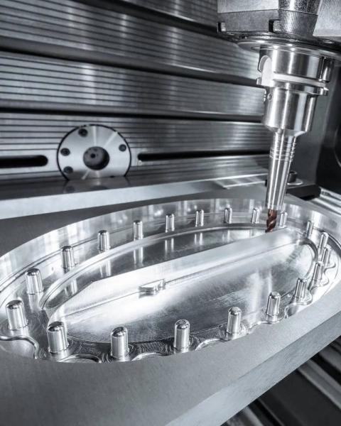 Custom Aluminum Cnc Machining Service 3 Axis 5 Axis 0.005mm-0.01mm Tolerance