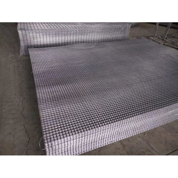 Усиливать Pvc дюйма 1x1/2 покрыл сваренный лист панели ячеистой сети для конструкции