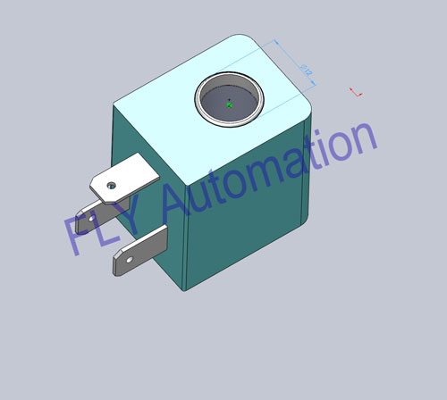 400129-502 24VDC Solenoid Valve Coil Accessories Repair Kits 6.3w 50-60hz MP - C - 165 Din43650