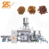 Chaîne de fabrication complètement automatique d'aliment pour animaux familiers d'extrudeuse d'aliments pour chiens de certificat de la CE