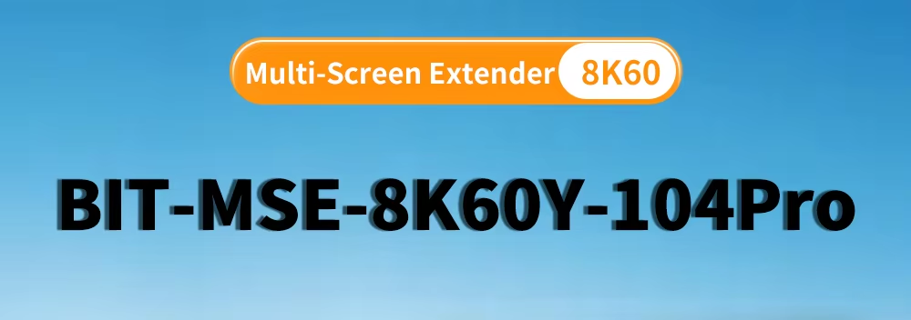 8K60 Multi-Screen Expander Video Wall Controller with HDMI 2.1 Input DP 1.4 Input and 4 HDMI 2.0 Outputs