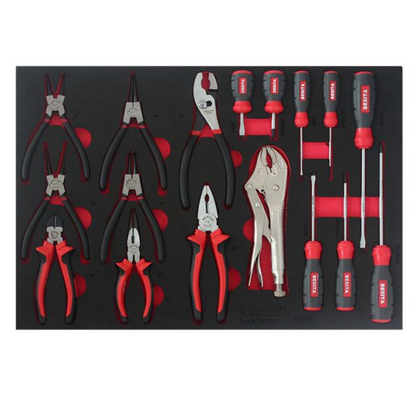 BESITA Grey 6691 257pcs Mechanic Tool Set For Off Road Vehicle Repair