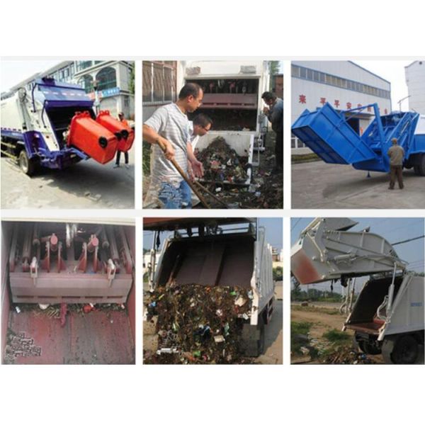 Second Hand Garbage Trucks JAPAN Technology Used Garbage Compactor Truck 8m3