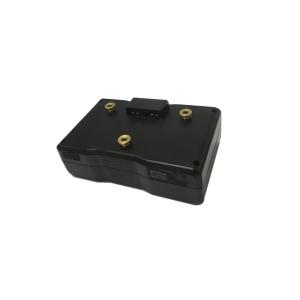 Gold Mount Li-Ion Camcorder Battery Pack Using 18650 Cell Long Life Cycle